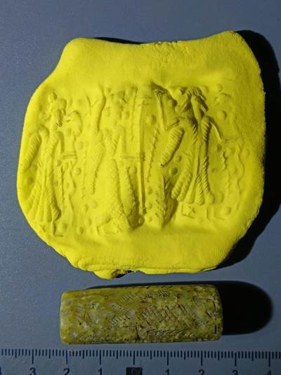 112期新疆红钱粟特钱币丝路钱币专场 - A3巴基斯坦回流玉质滚印