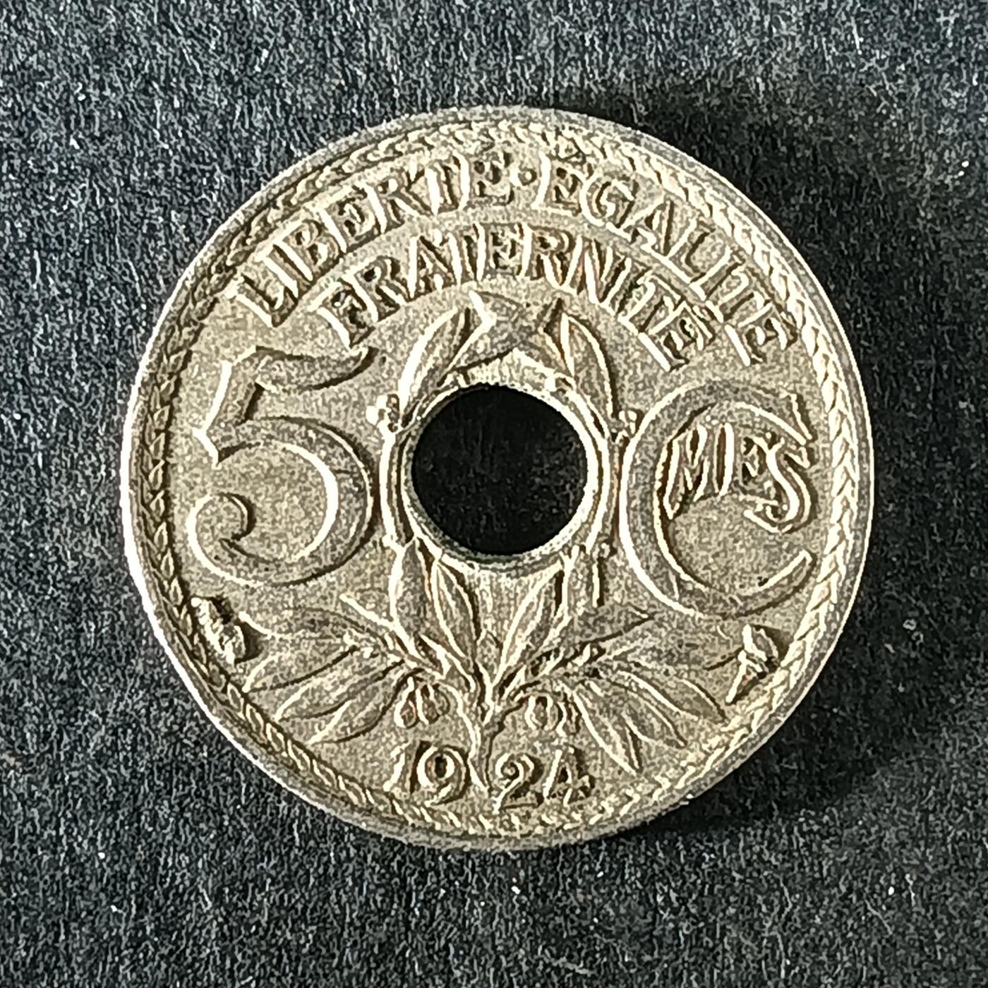 逸泉钱币2026第十五场世界钱币纪念币纸钞A883-1213A 1200 法国5生丁