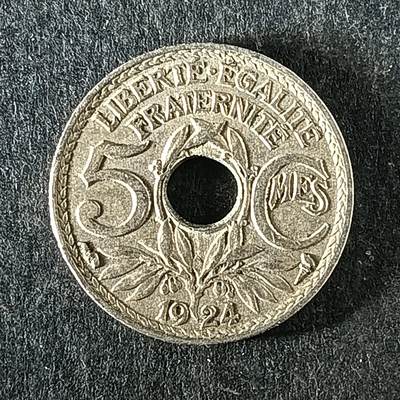 逸泉钱币2026第十五场世界钱币纪念币纸钞A883-1213A - 1200 法国5生丁