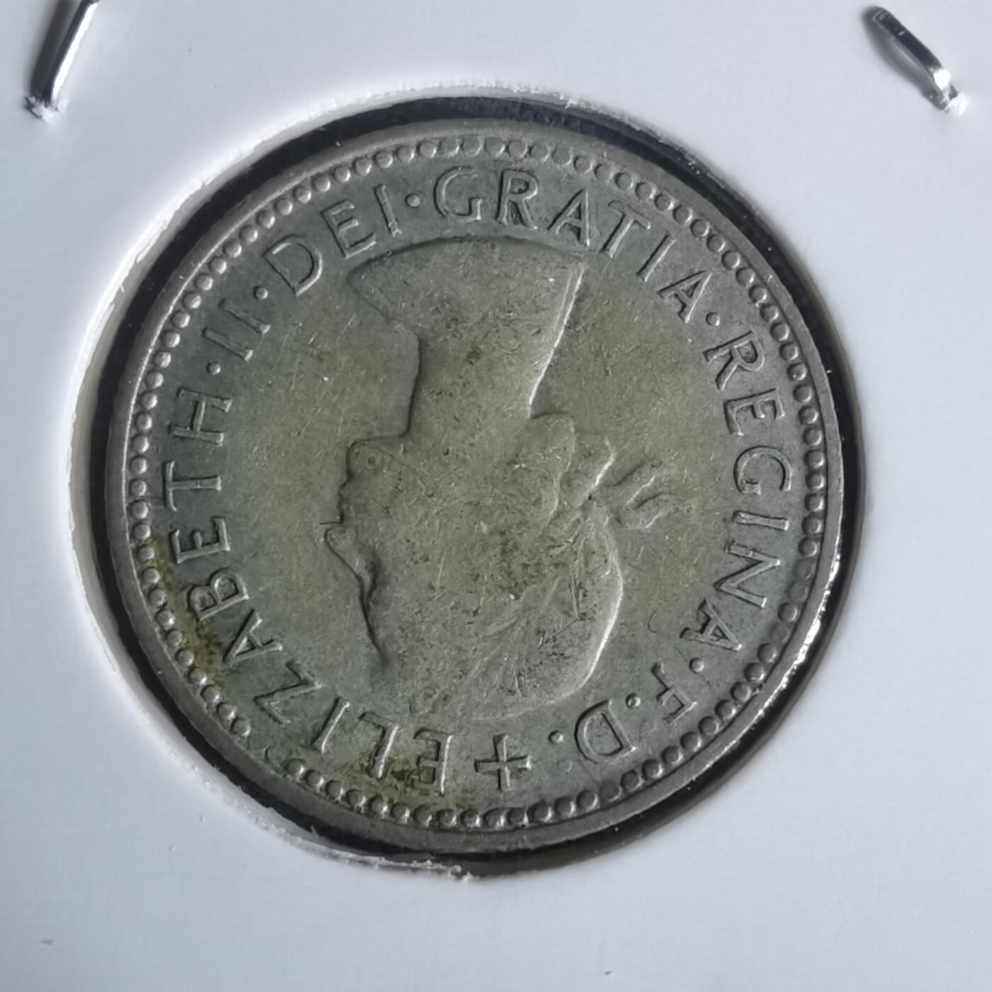 沼泽如烟--第977场 澳大利亚1960年6便士