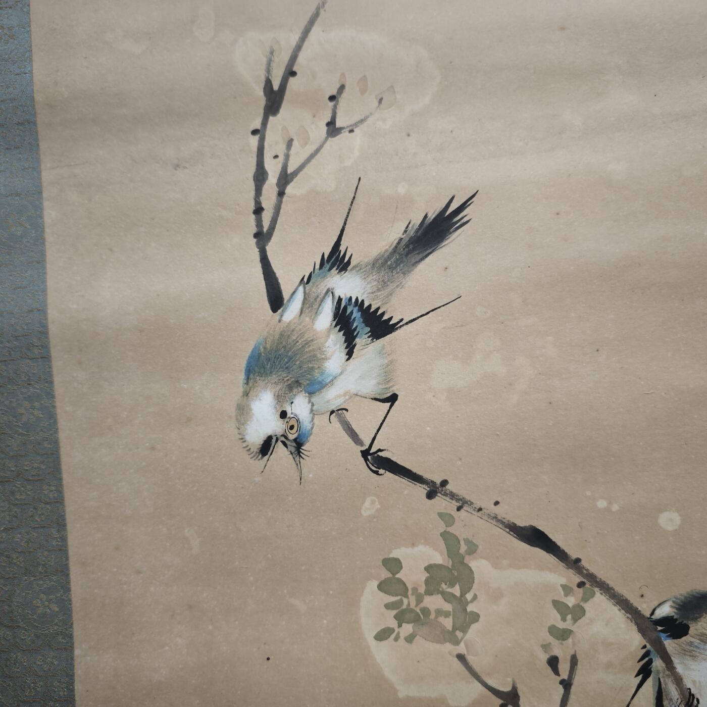 上海都达杂项专场九（全场包邮） 清 白文轩 花鸟轴1-157