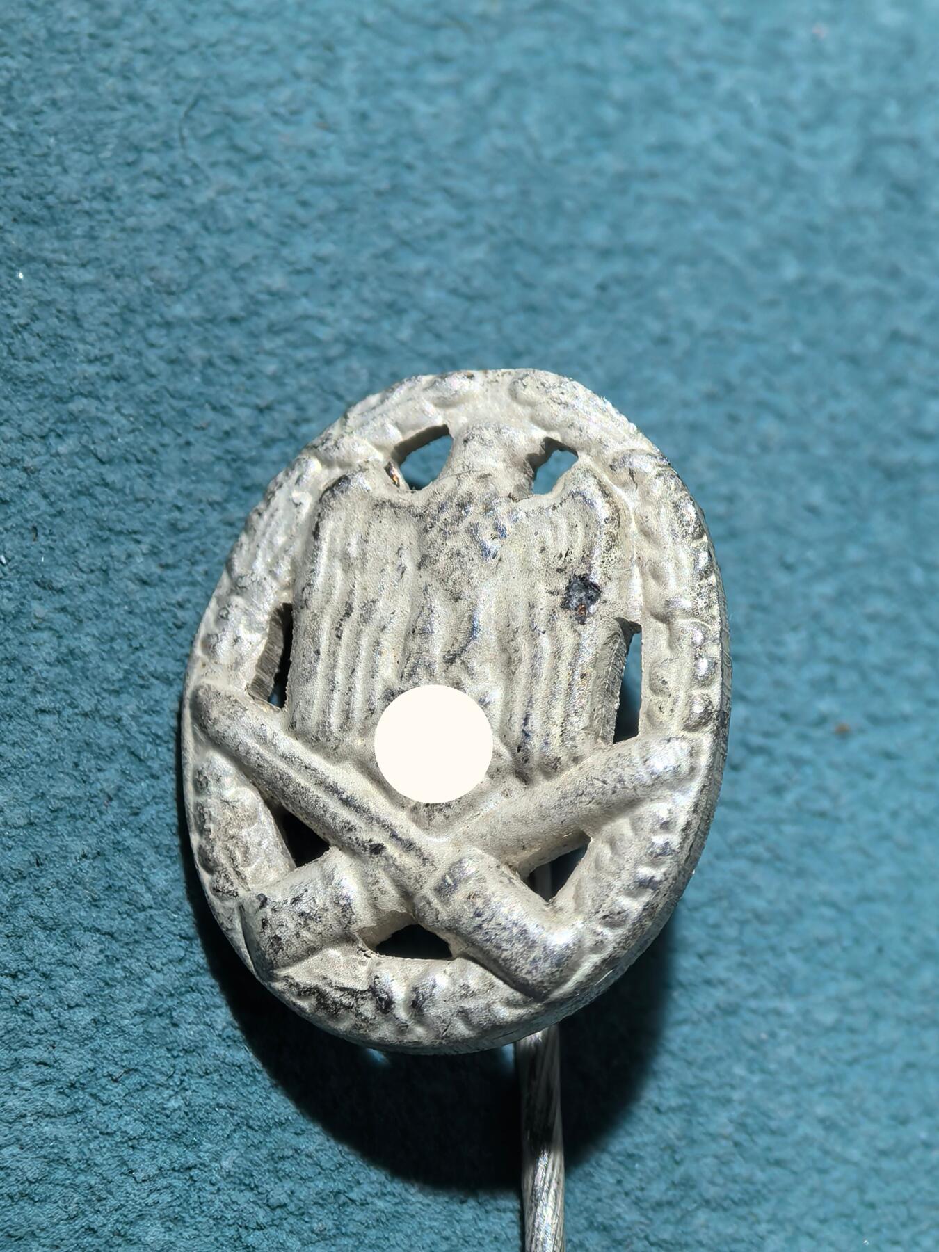 盛世勋华——号角文化勋章邮票专场拍卖第302期 德国（1939）银级普通突击奖章别针