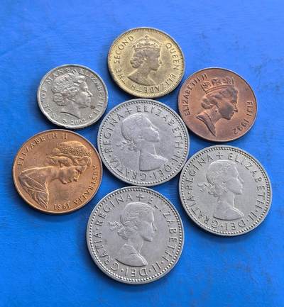 外国优质老铜币高银银币，周六九点倒数截拍，满百包邮，持续收拍 - 英国及英属岛国币