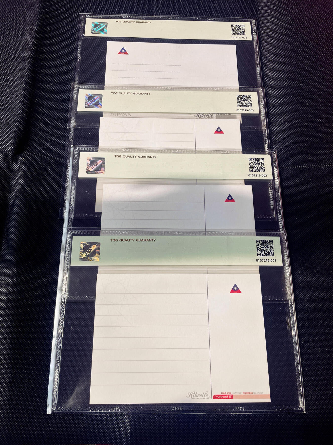 TQG封装 中国台湾省 湾湾明信片 随机单张 谢绝还价