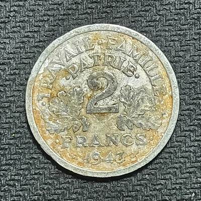 新2026B第六组世界各国精品钱币奖章纪念章花钱401-830 - 728法国2法郎