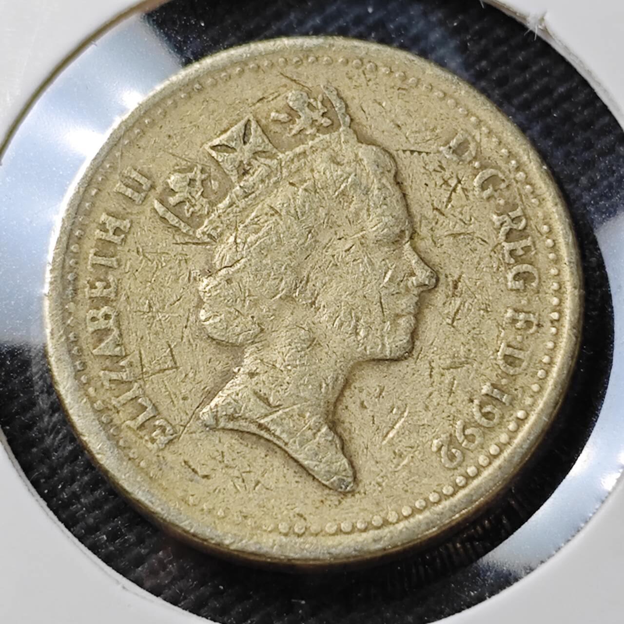 KK钱币收藏小铺  第389期  2月预留时间 周末发货  英国1镑