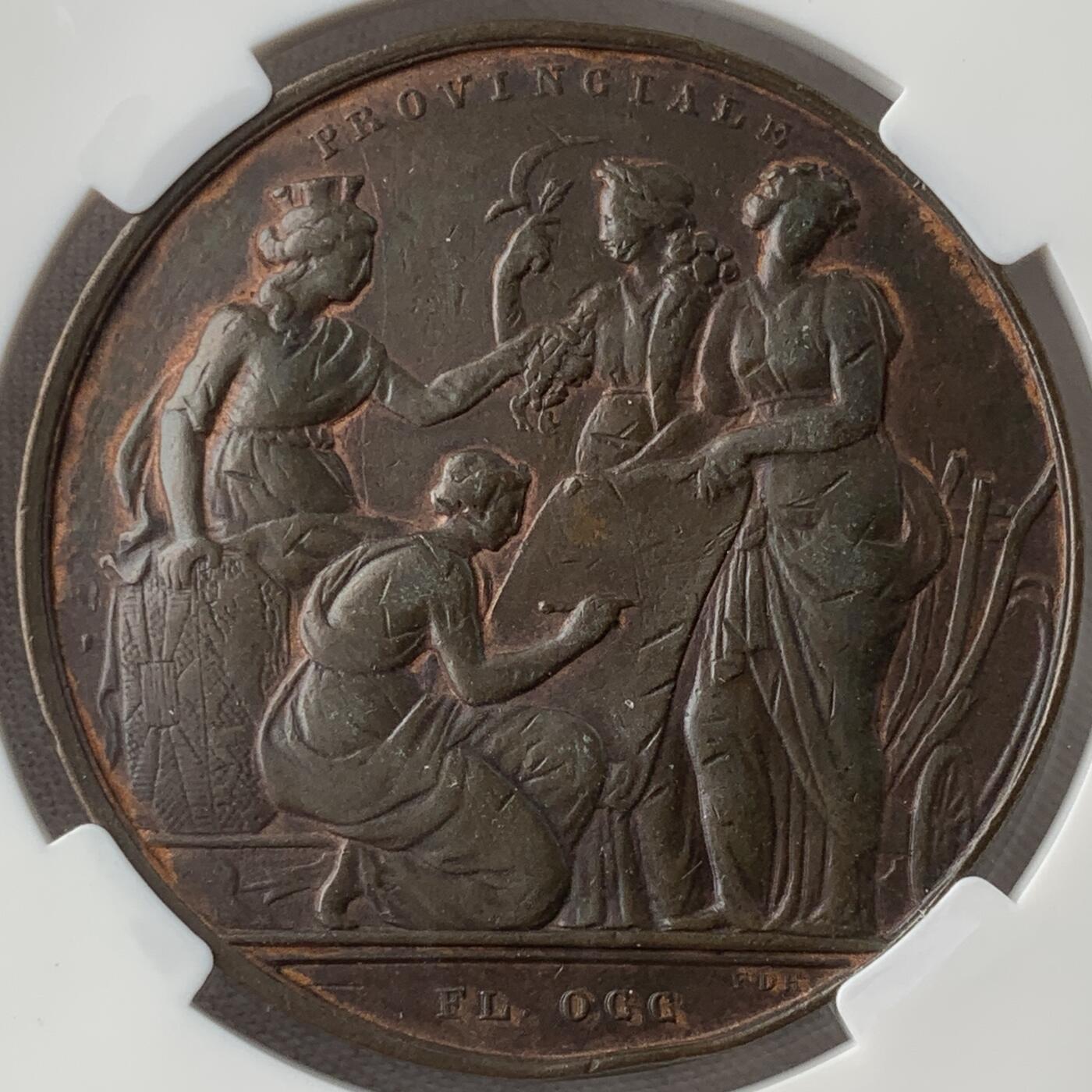 掌中浮雕-藏着的欧洲第051场 利奥波德一世铜章，46mm