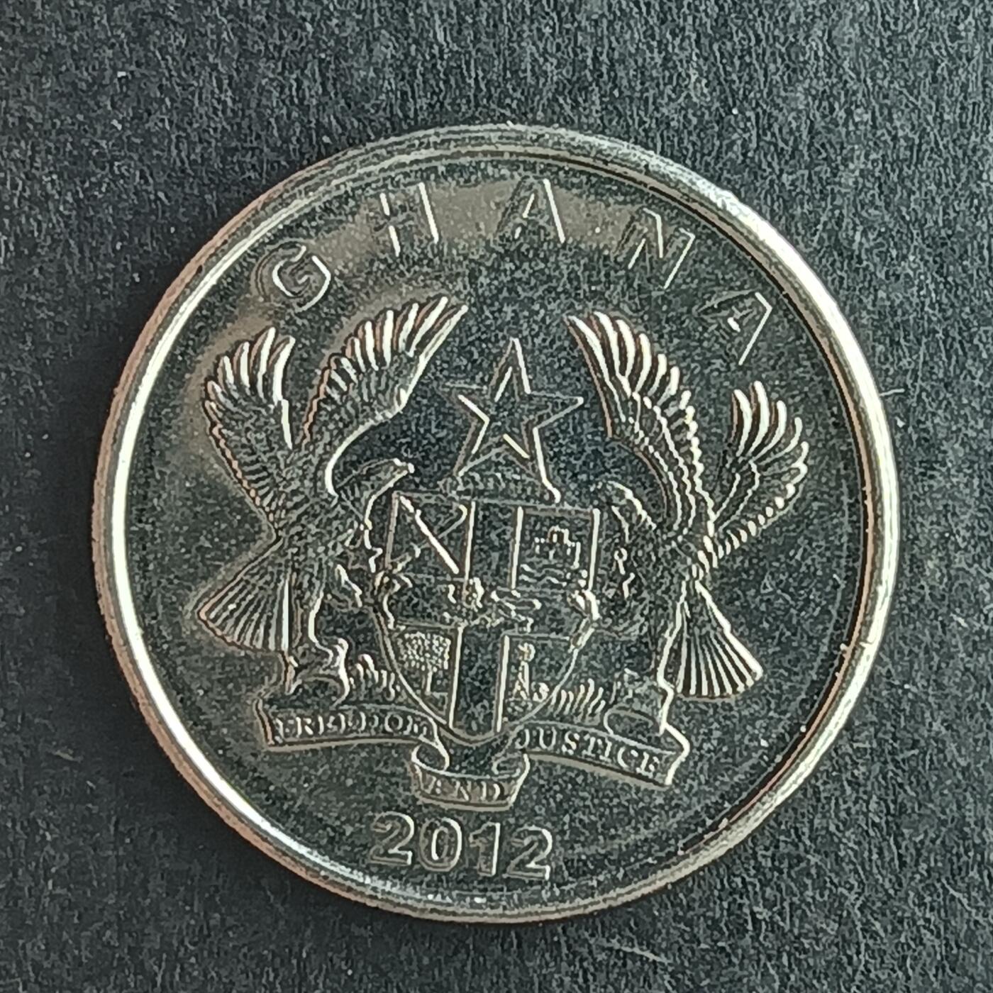 逸泉钱币2026第十五场世界钱币纪念币纸钞A883-1213A 1208 加纳5比赛瓦硬币