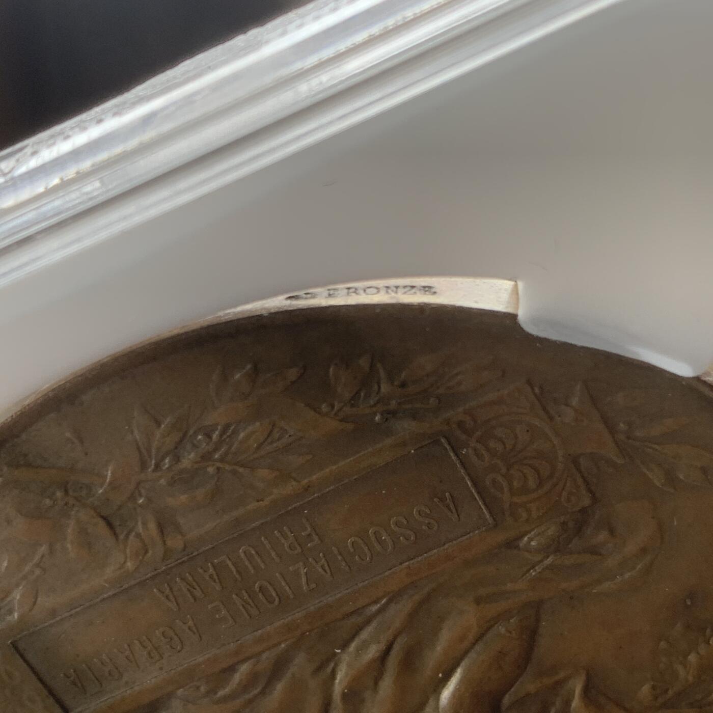 掌中浮雕-藏着的欧洲第051场 1889年法国巴黎世博会纪念大铜章 ， 63mm