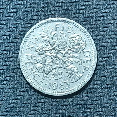 新2026B第六组世界各国精品钱币奖章纪念章花钱401-830 - 777英国6便士