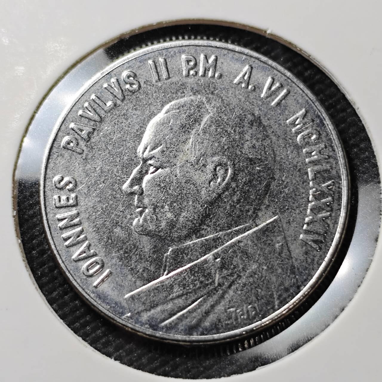 KK钱币收藏小铺  第390期  2月预留时间 周末发货  梵蒂冈50里拉