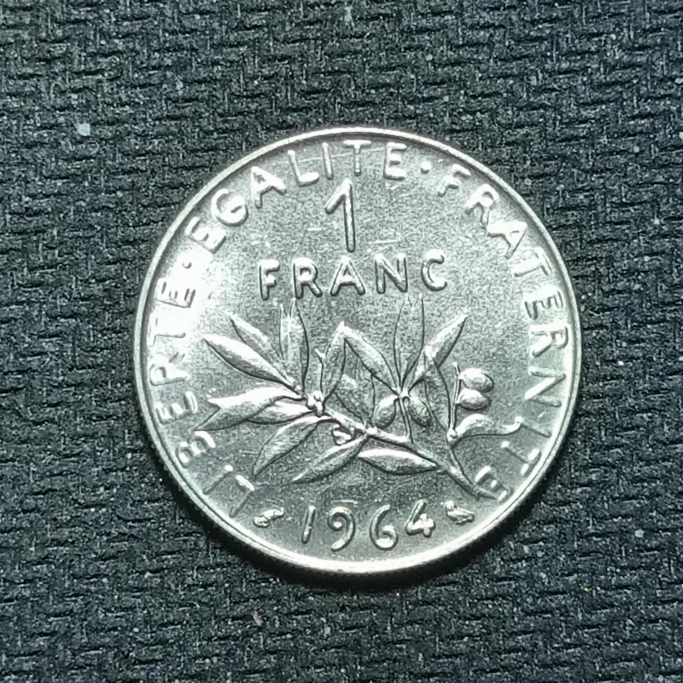 新2026B第六组世界各国精品钱币奖章纪念章花钱401-830 682法国1法郎