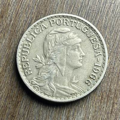 【本场4.12号发货】★第145加场★精品硬币 套币专场 不寄存，200包邮。不满200元，支付5元运费。《接受代拍 代送NGC评级》 - 37【无寄存】1966 葡萄牙 1埃斯库多 镍币