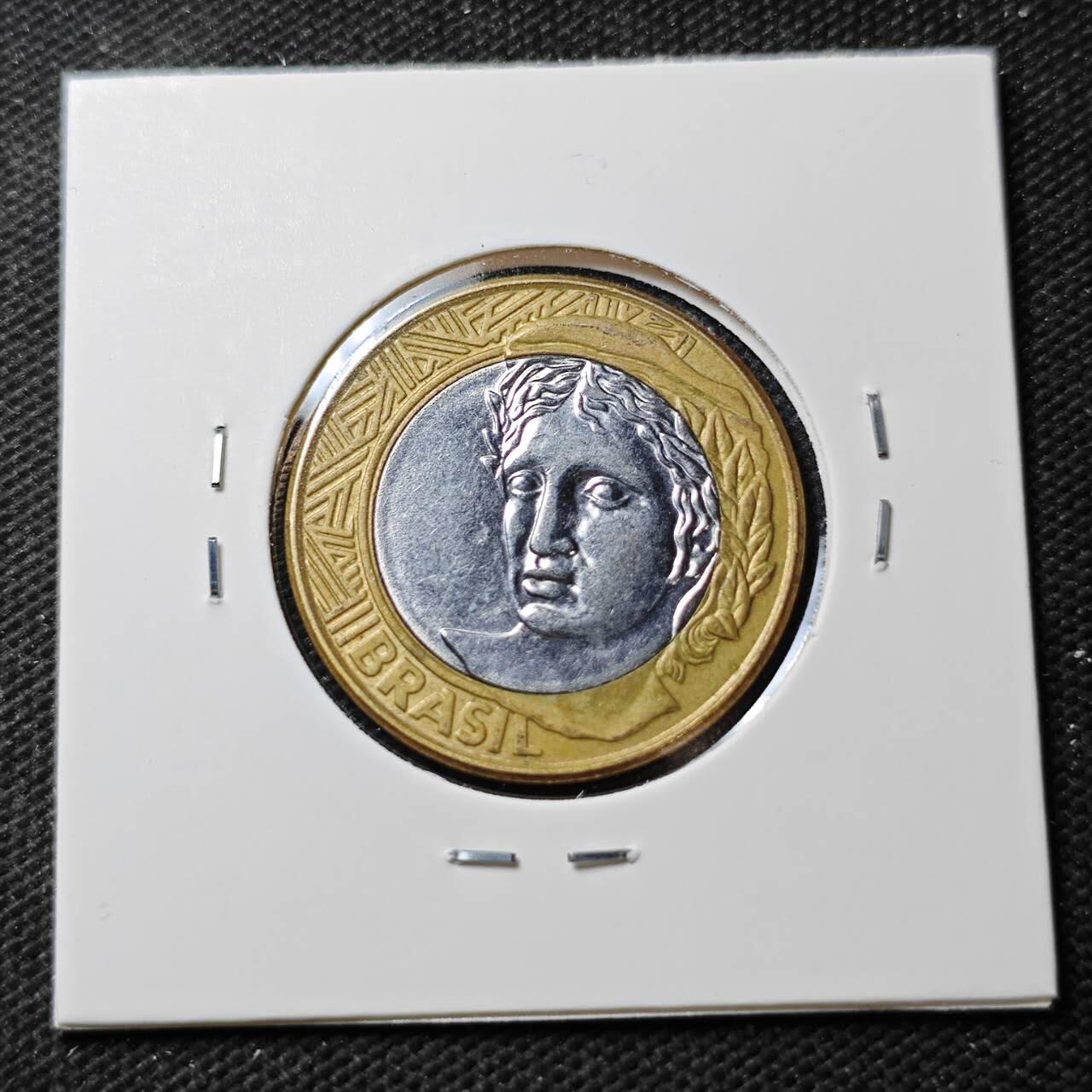 KK钱币收藏小铺  第389期  2月预留时间 周末发货  巴西1瑞尔