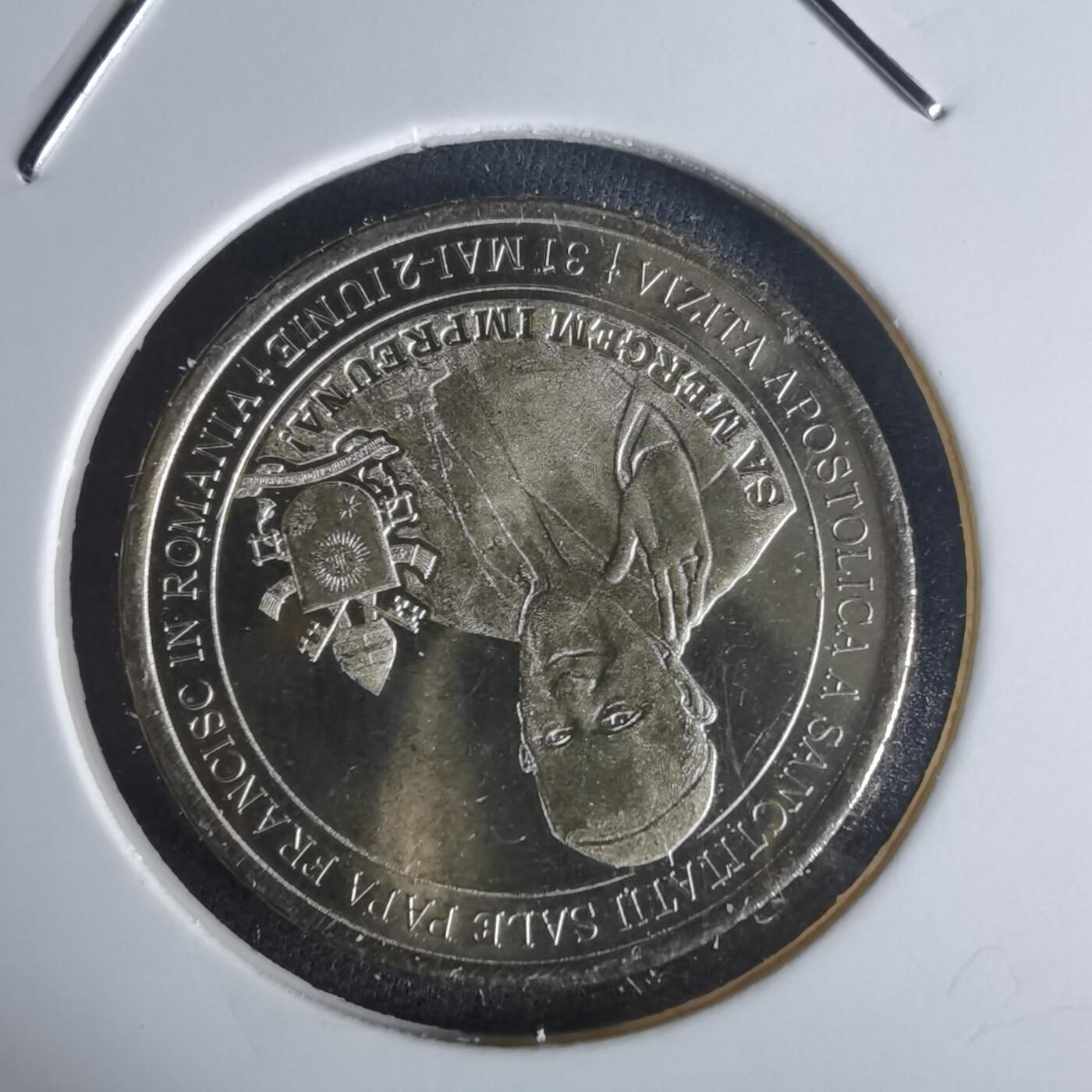 沼泽如烟--第977场 罗马尼亚2019年50巴尼纪念币