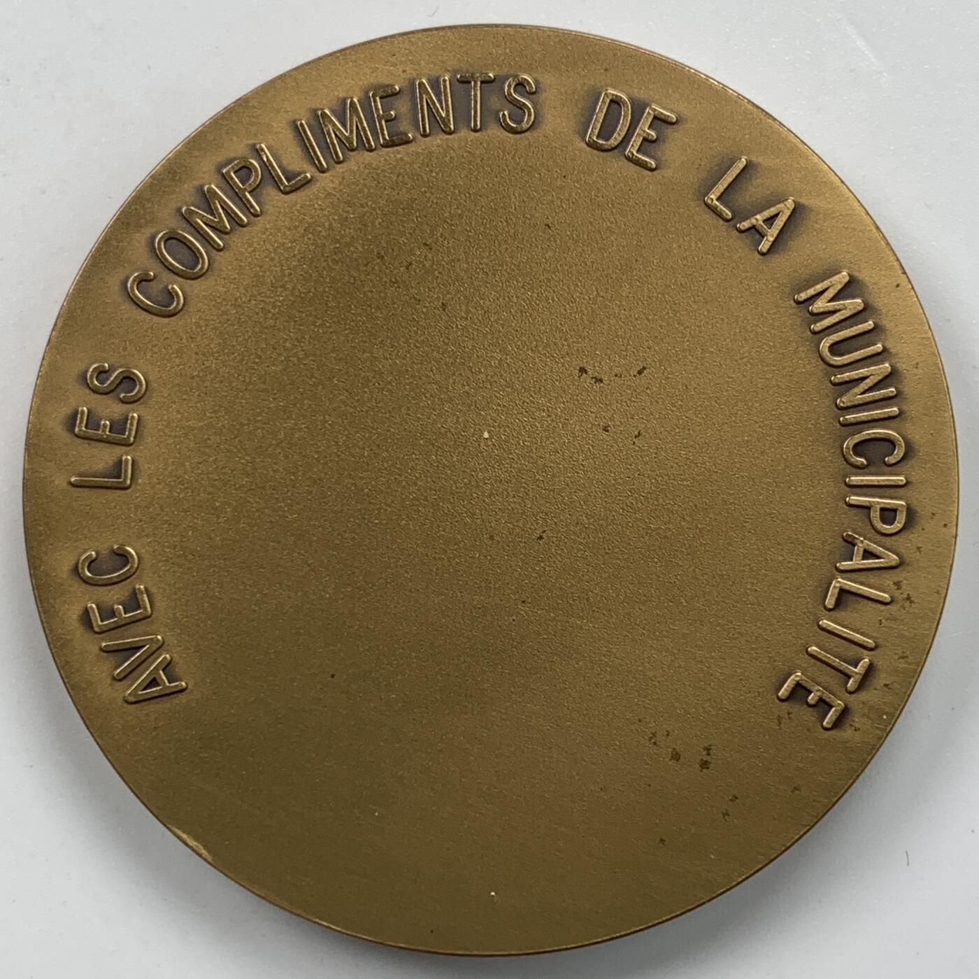 掌中浮雕-藏着的欧洲第051场 法国圣埃尔布兰市铜章，50mm