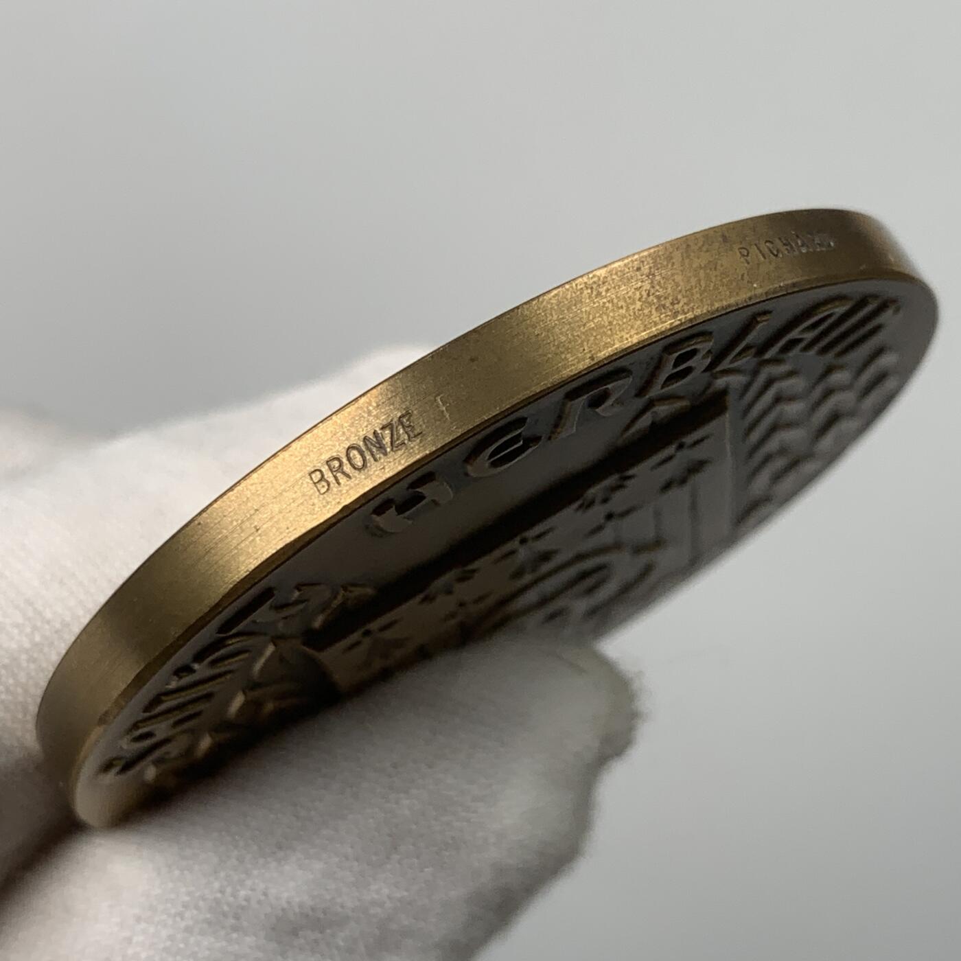 掌中浮雕-藏着的欧洲第051场 法国圣埃尔布兰市铜章，50mm