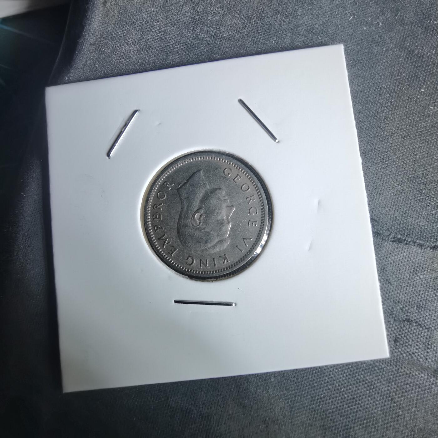 沼泽如烟--第977场 新西兰1947年6便士