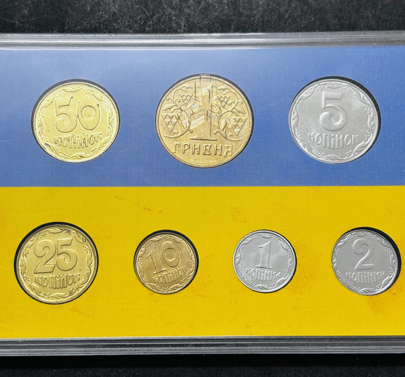 文馨钱币收藏 2026新年第五场（第 291 场）【长期接代拍品】 原光品相乌克兰一套