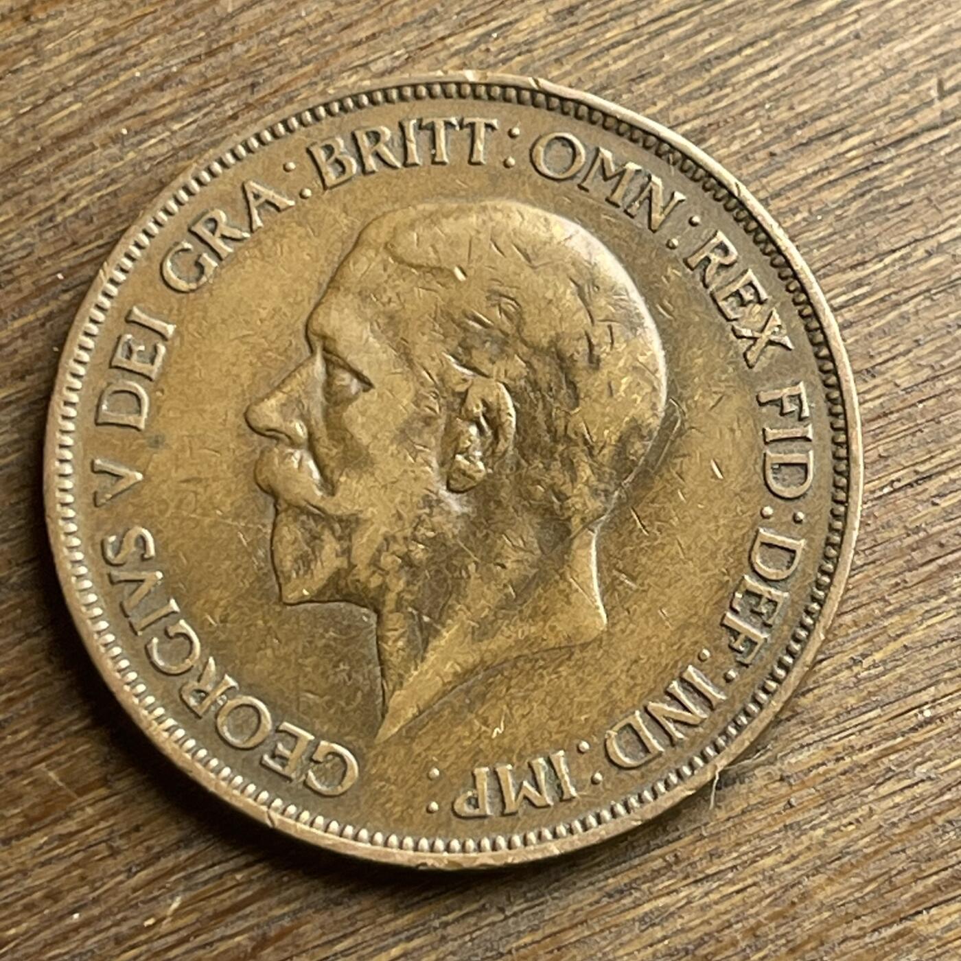 【本场4.12号发货】★第145加场★精品硬币 套币专场 不寄存，200包邮。不满200元，支付5元运费。《接受代拍 代送NGC评级》 74【无寄存】1934 英国 乔五 1便士 铜币