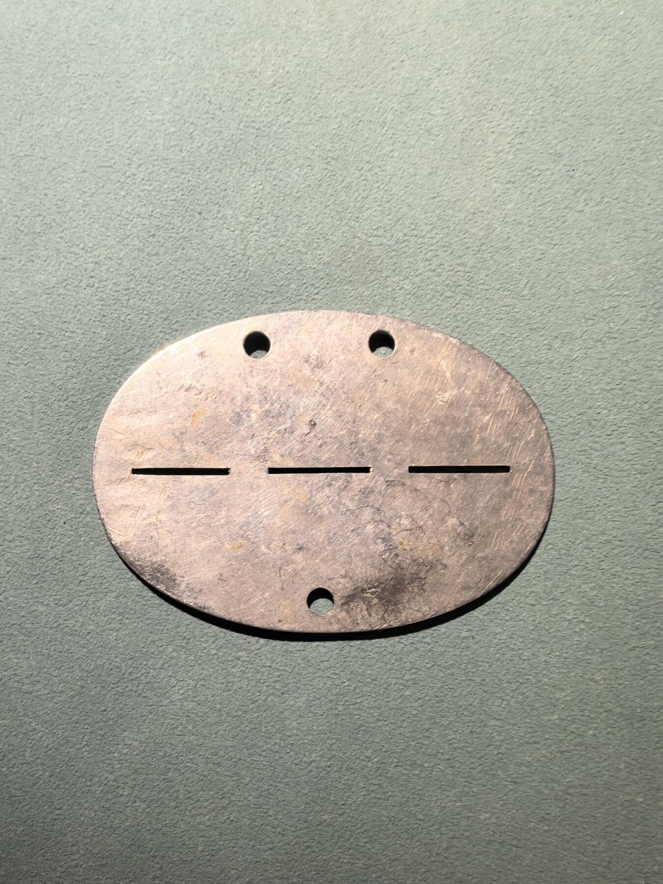 盛世勋华——号角文化勋章邮票专场拍卖第302期 德国（1939）陆军士兵身份牌 第50青年补充营第2连