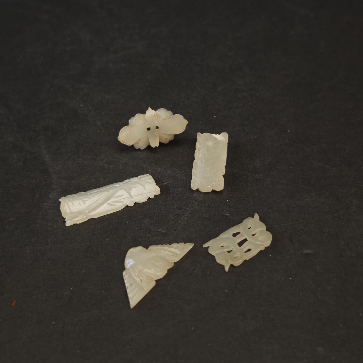 上海都达杂项专场九（全场包邮） 清 各式旧玉 5件1-42