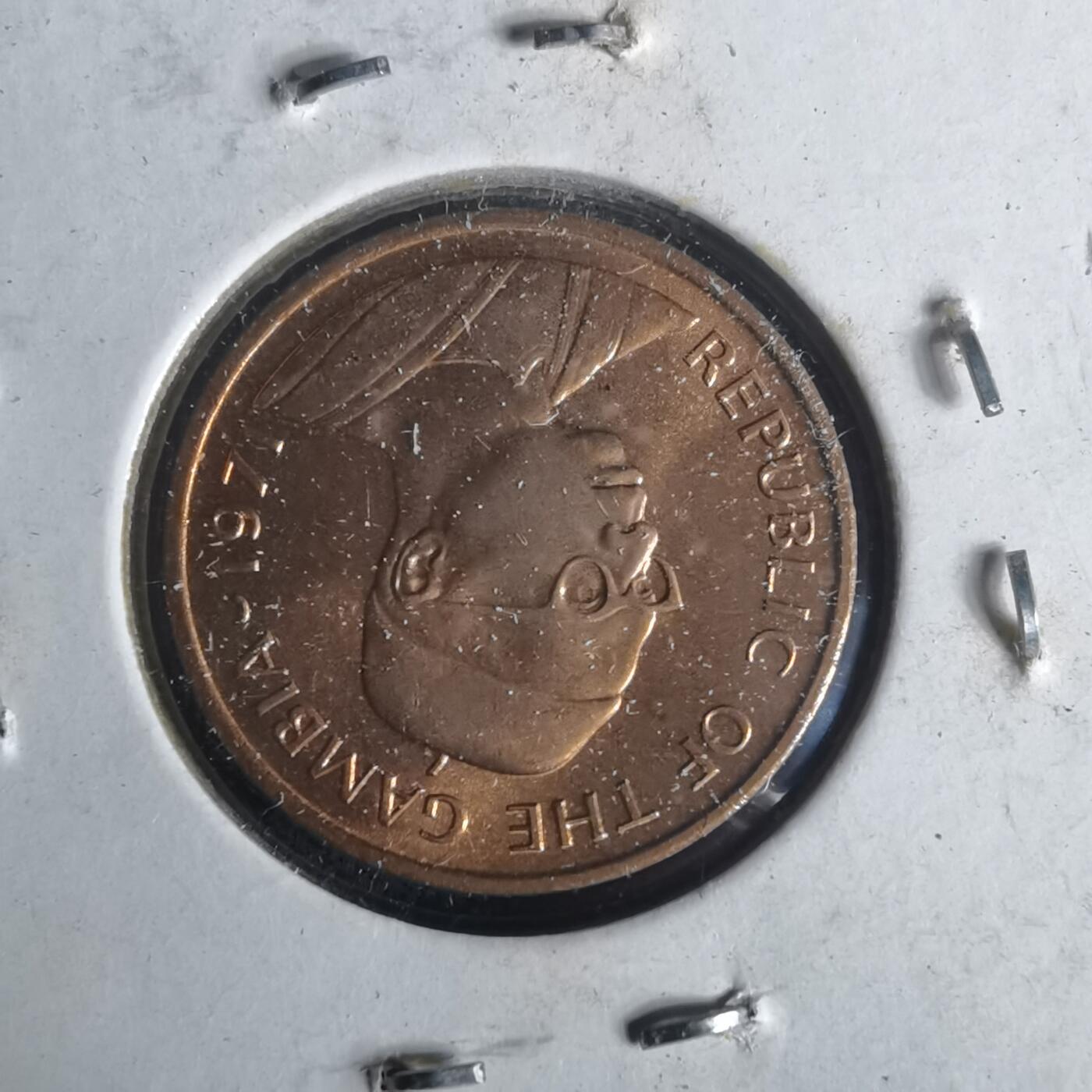 沼泽如烟--第977场 冈比亚1971年1布图