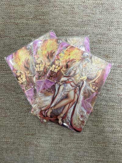 喜灰玩卡拍卖第四期，接代拍，免佣金帮卡友们拍卖，欢迎送拍，释放现金流，让自己有资金可以购买更多喜欢的卡牌，让别的卡友能淘到更多心仪的卡牌 - 卡将西游群芳 折光粗闪三渐变铁扇公主