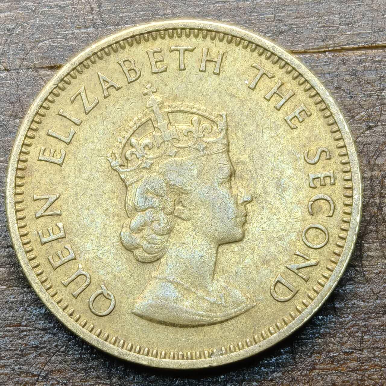 【铜匠收藏】★第142★散币专场 不寄存，30包邮。不满30元，支付5元运费。《接受代拍 代送NGC评级》 9【无寄存】1957年 英属泽西岛 伊二 1/4先令铜币