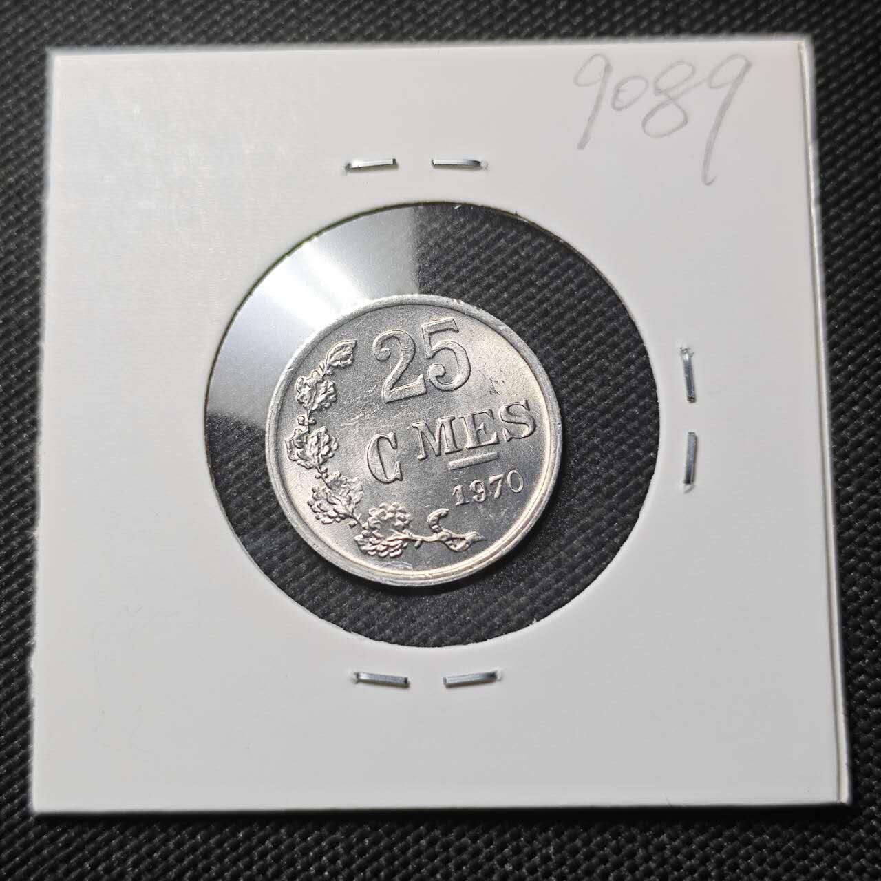 KK钱币收藏小铺  第390期  2月预留时间 周末发货  1970摩洛哥25分