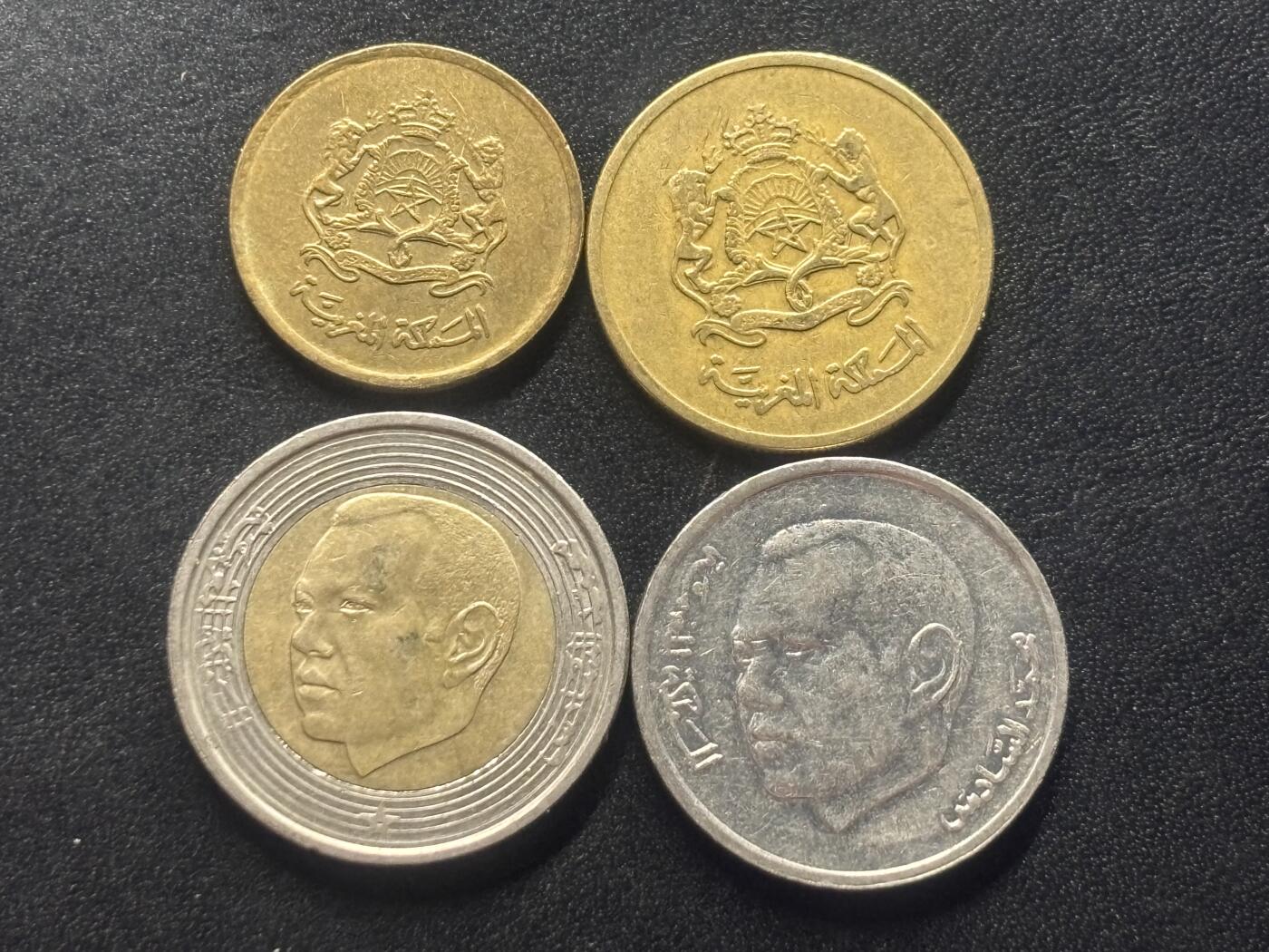 邮泉阁限时拍卖第四十场 非洲专场（硬币在国外。请付邮费6元。） 摩洛哥2002年4枚