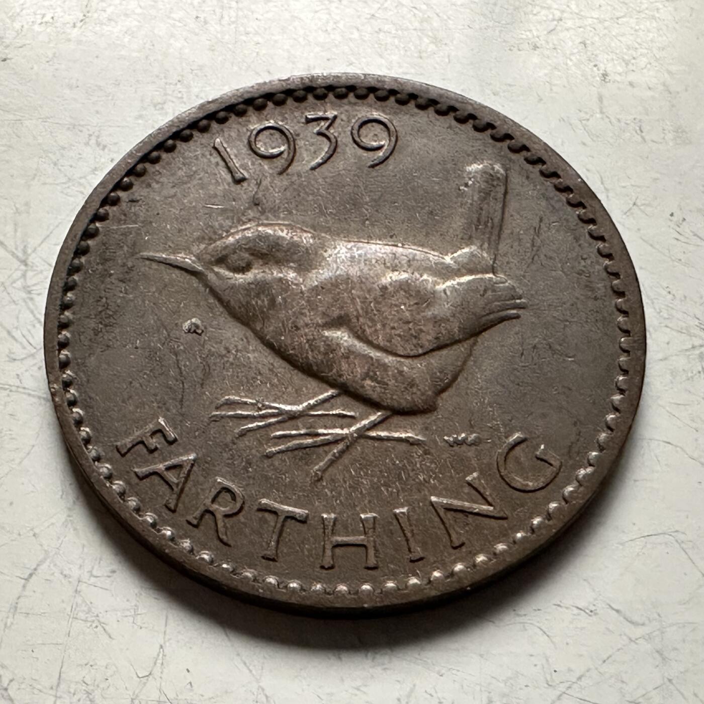 🌹外币初藏🌹🐯2026年第13场  每周二四六晚8️⃣点 接代拍 英国1939年一法新