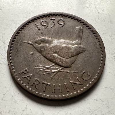 🌹外币初藏🌹🐯2026年第13场  每周二四六晚8️⃣点 接代拍 - 英国1939年一法新