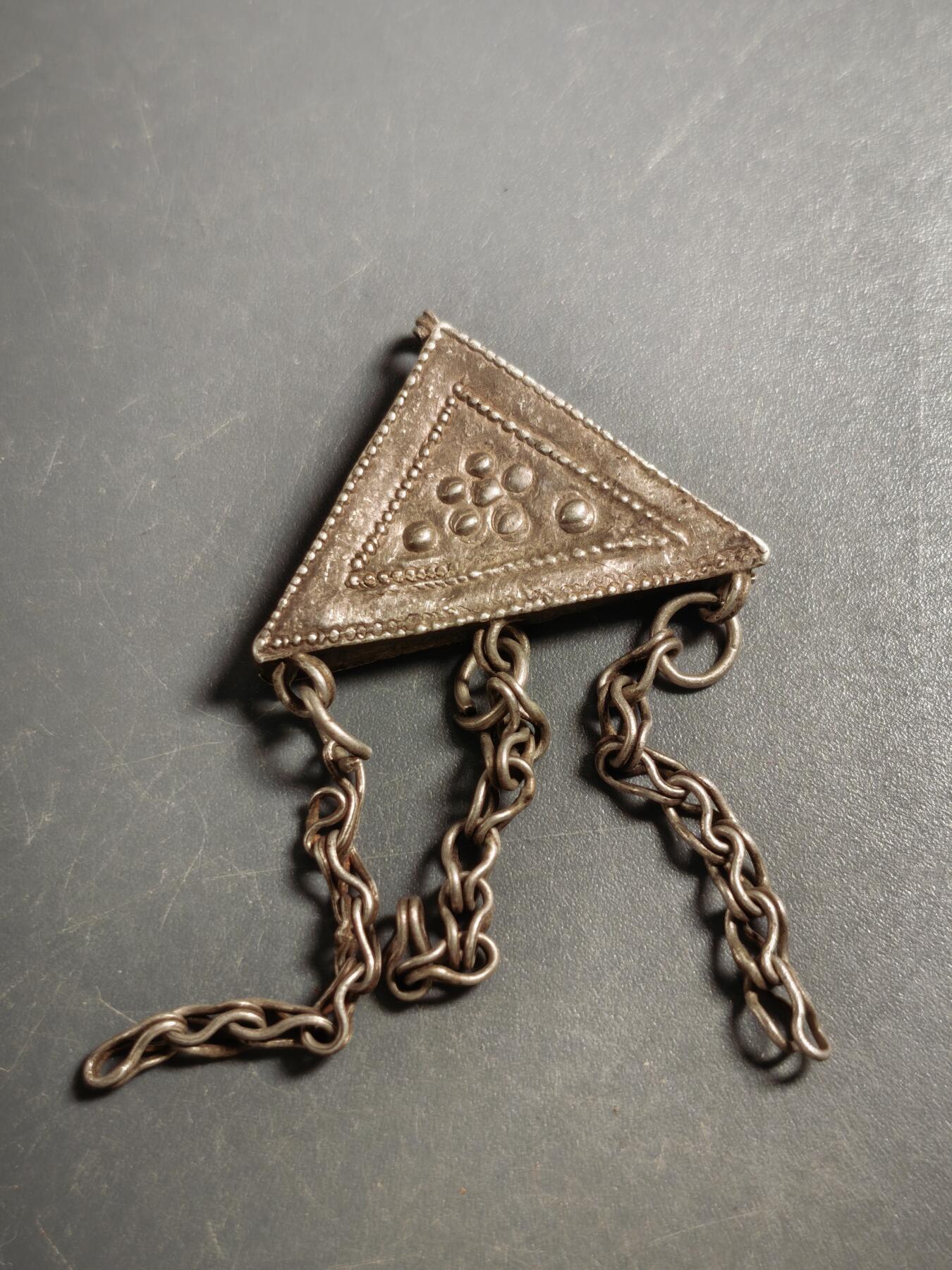 113期新疆红钱粟特钱币丝路钱币专场 银饰品