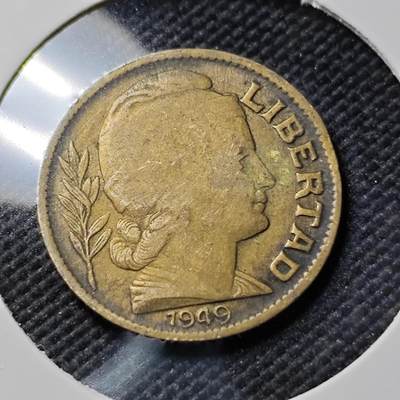 KK钱币收藏小铺  第390期  2月预留时间 周末发货 -  1949阿根廷10分铜币