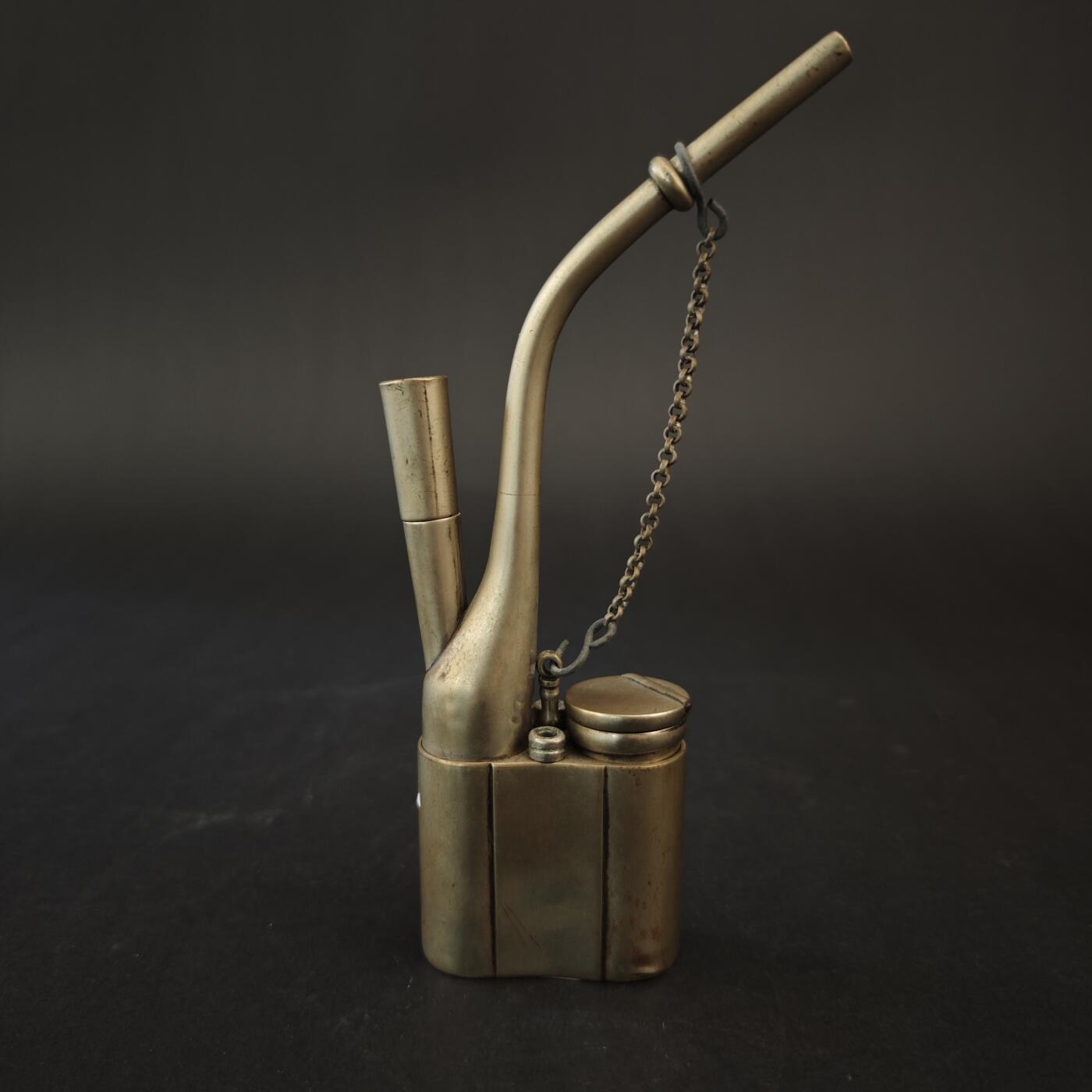 上海都达杂项专场九（全场包邮） 清 白铜水烟斗1-321