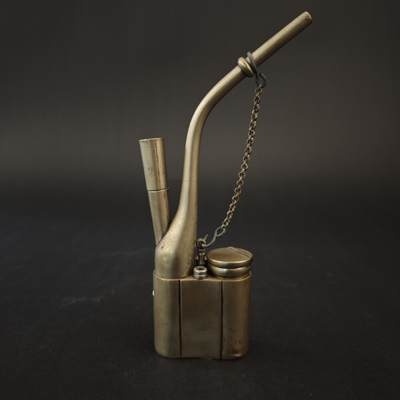 上海都达杂项专场九（全场包邮） - 清 白铜水烟斗1-321