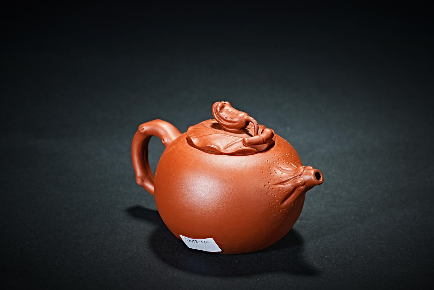上海都达杂项专场九（全场包邮） 申屠国洪 制朱泥佛手壶1-436