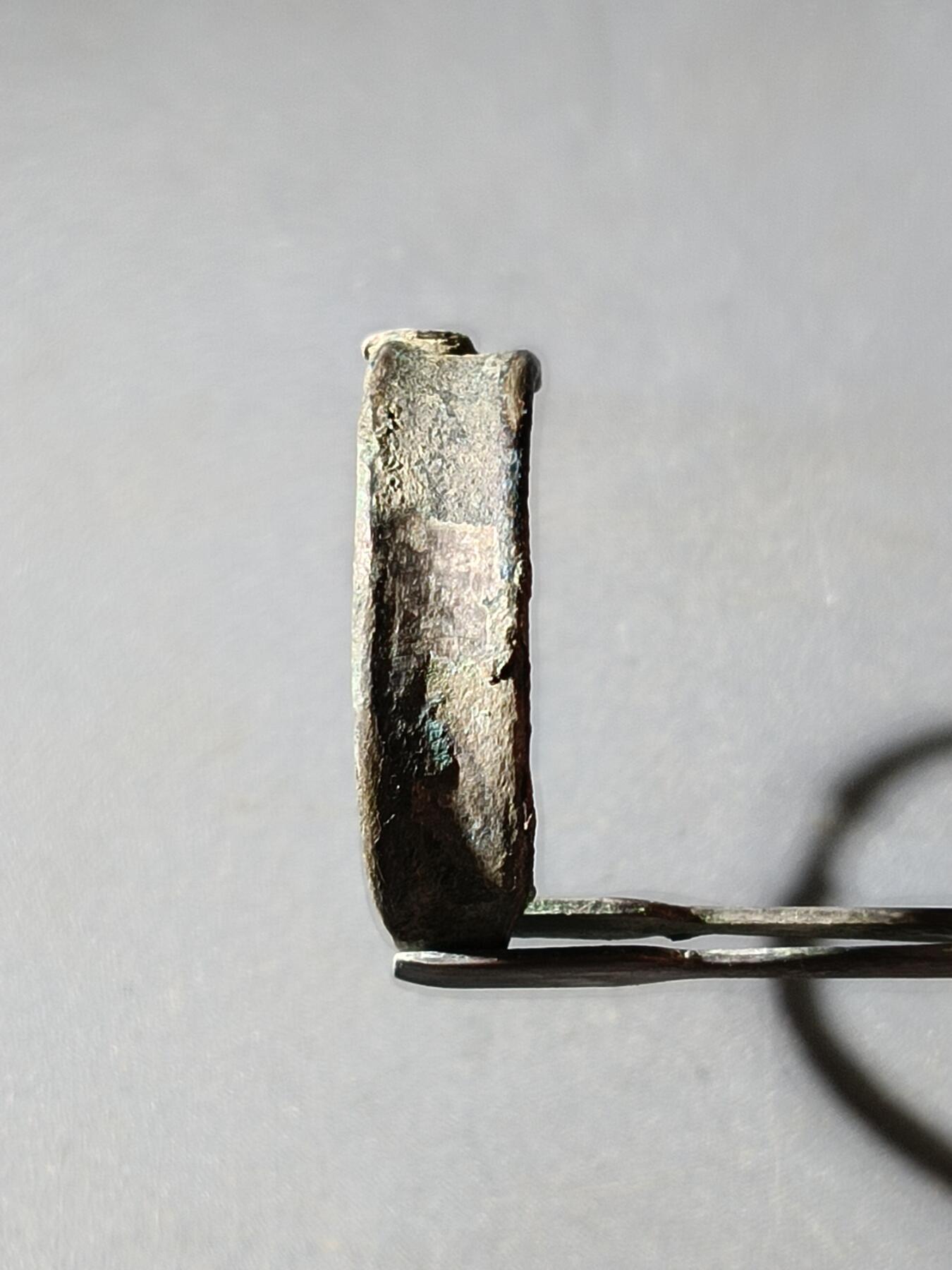 113期新疆红钱粟特钱币丝路钱币专场 老铜戒指