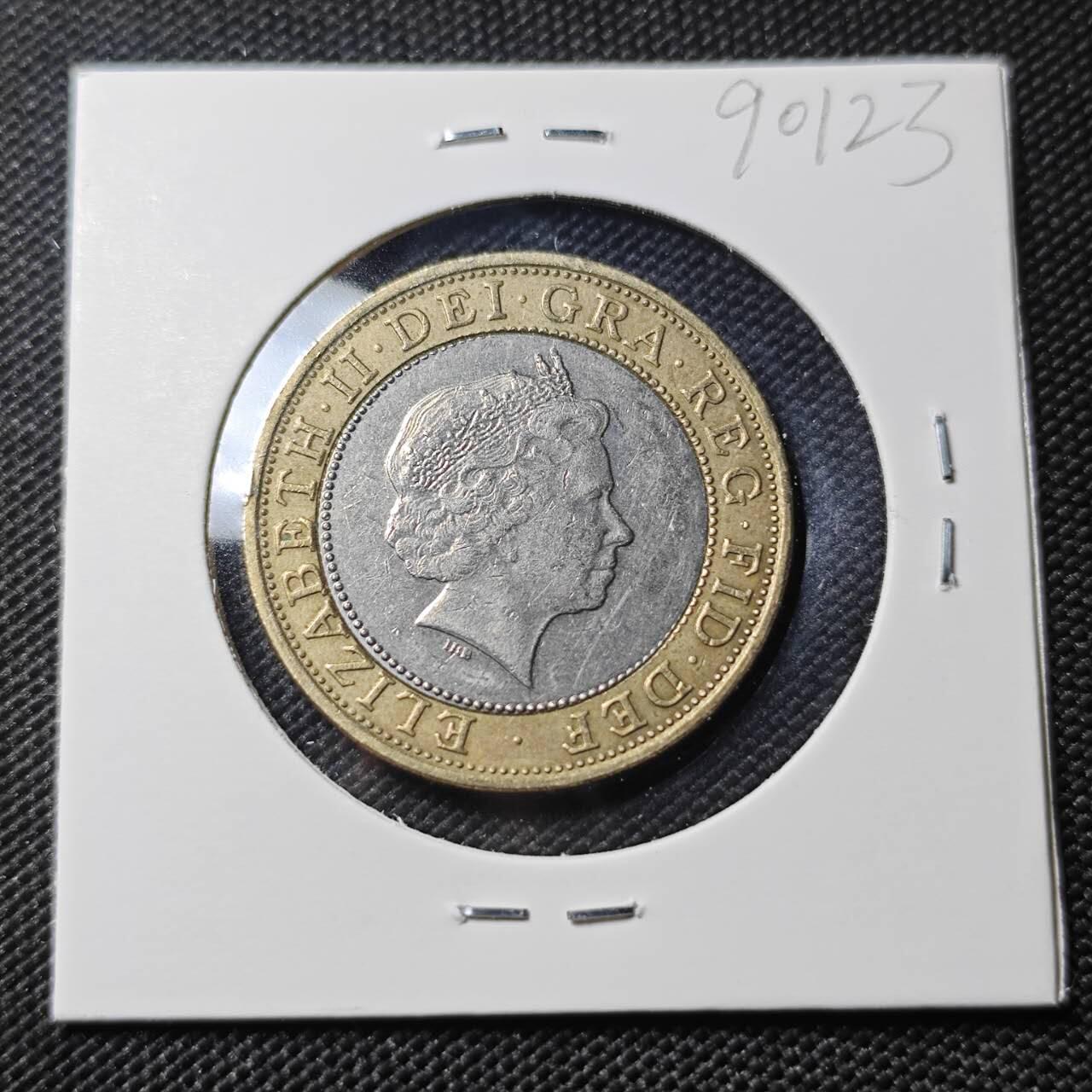 KK钱币收藏小铺  第390期  2月预留时间 周末发货  英国2镑