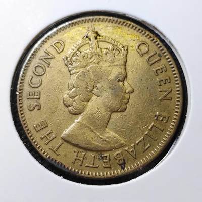 KK钱币收藏小铺  第390期  2月预留时间 周末发货 -  1960英属牙买加一便士铜币