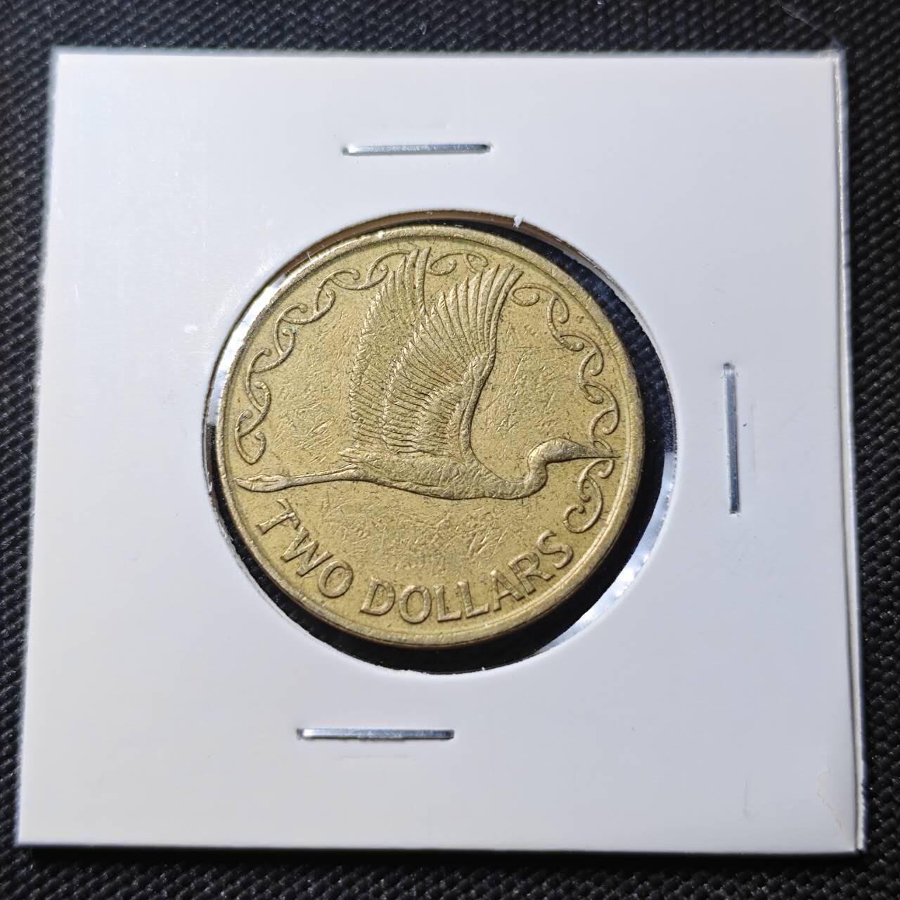 KK钱币收藏小铺  第390期  2月预留时间 周末发货  新西兰2元