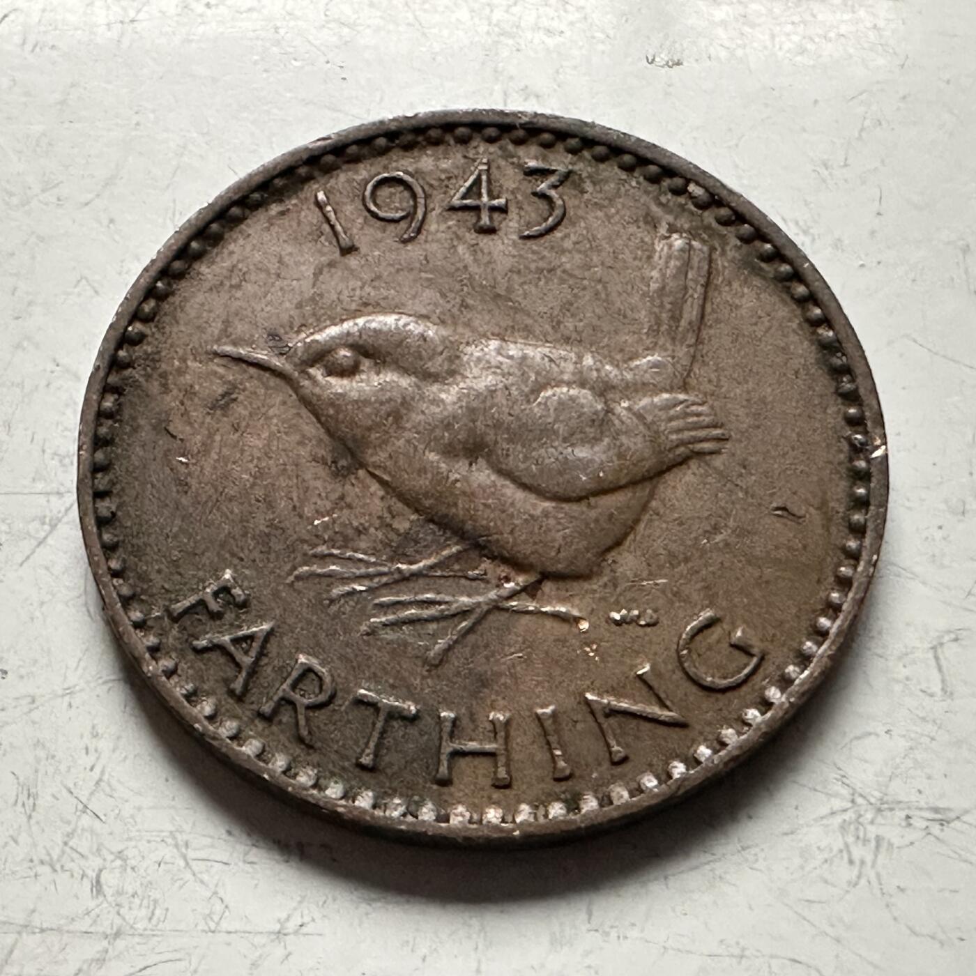 🌹外币初藏🌹🐯2026年第13场  每周二四六晚8️⃣点 接代拍 英国1943年一法新