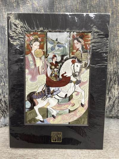 喜灰玩卡拍卖第四期，接代拍，免佣金帮卡友们拍卖，欢迎送拍，释放现金流，让自己有资金可以购买更多喜欢的卡牌，让别的卡友能淘到更多心仪的卡牌 - 非严老师亲签 板绘复制画