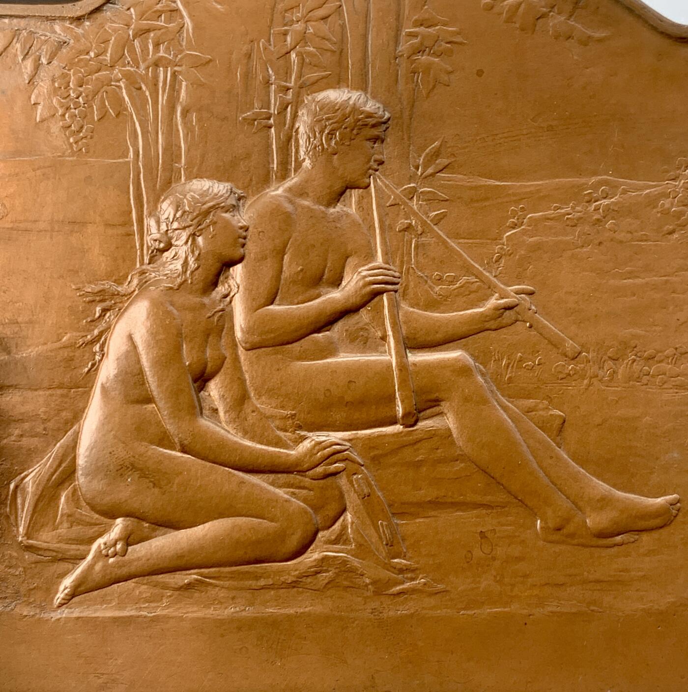 掌中浮雕-藏着的欧洲第051场 名家名作之《音乐》，  作者: 夏尔.皮列（ch.pillet）  规格: 177mm*155mm