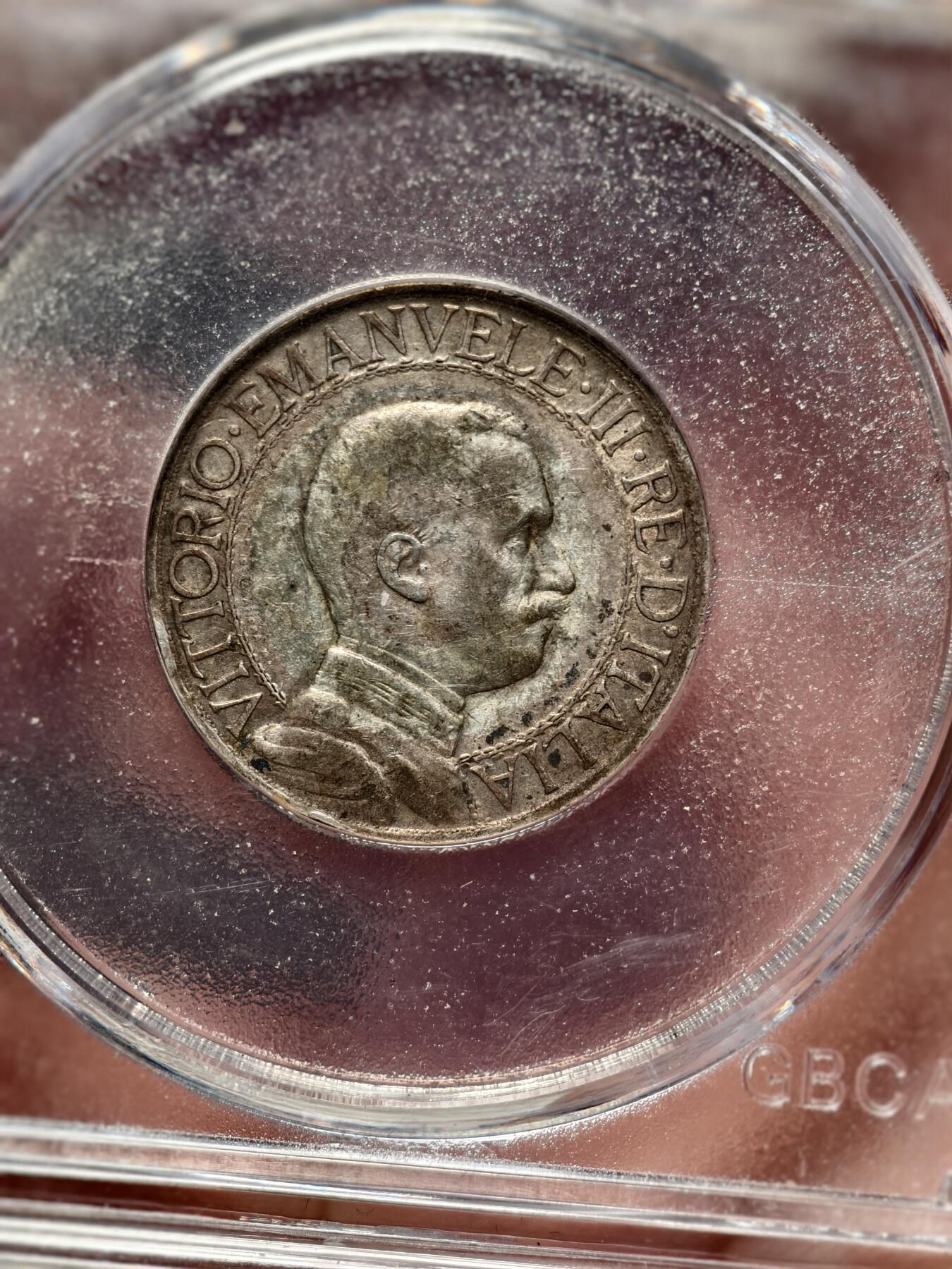 抚柳草堂-第十一期章牌钱币  奖章勋章限时免佣 满百包邮 放漏专场 1913意大利王国1LIRE银币 四马车小银币 艺术感强 细节极致 公博xf45