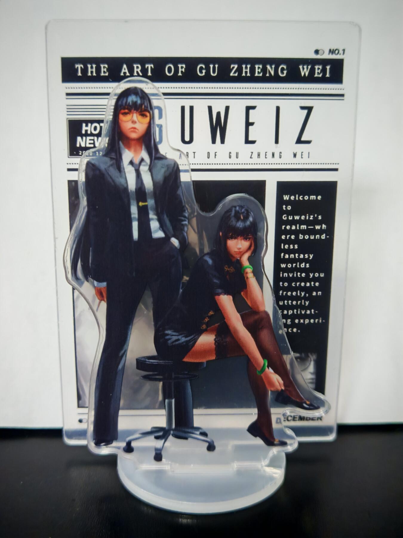 琦卡当当铺～第30期★★一大波美女正向你走来~支持寄存★★~【9点40结束】扫码加群抽[包邮券]~ 顾正炜-自带故事 Buff-立牌B款