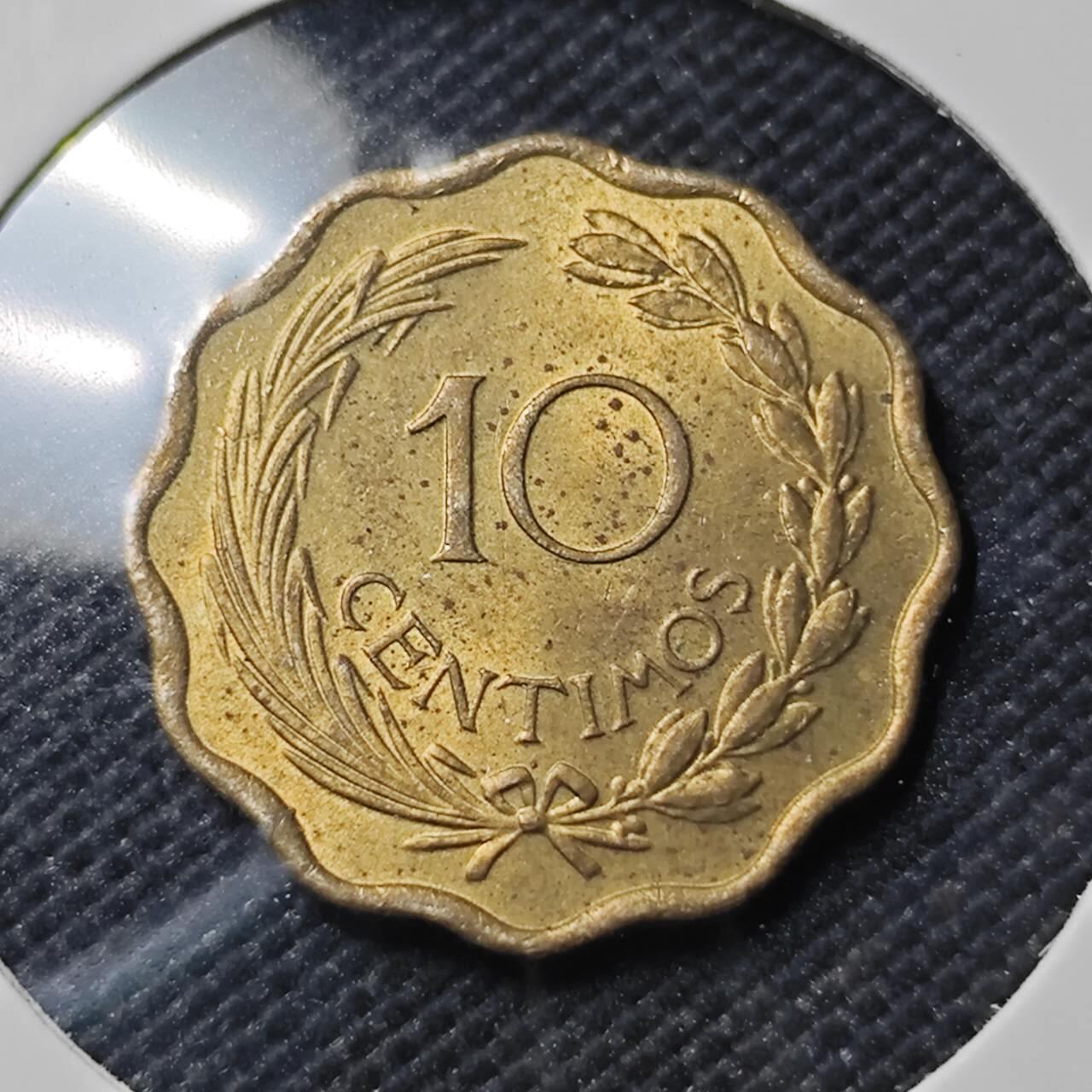 KK钱币收藏小铺  第390期  2月预留时间 周末发货  巴拉圭10分铜币