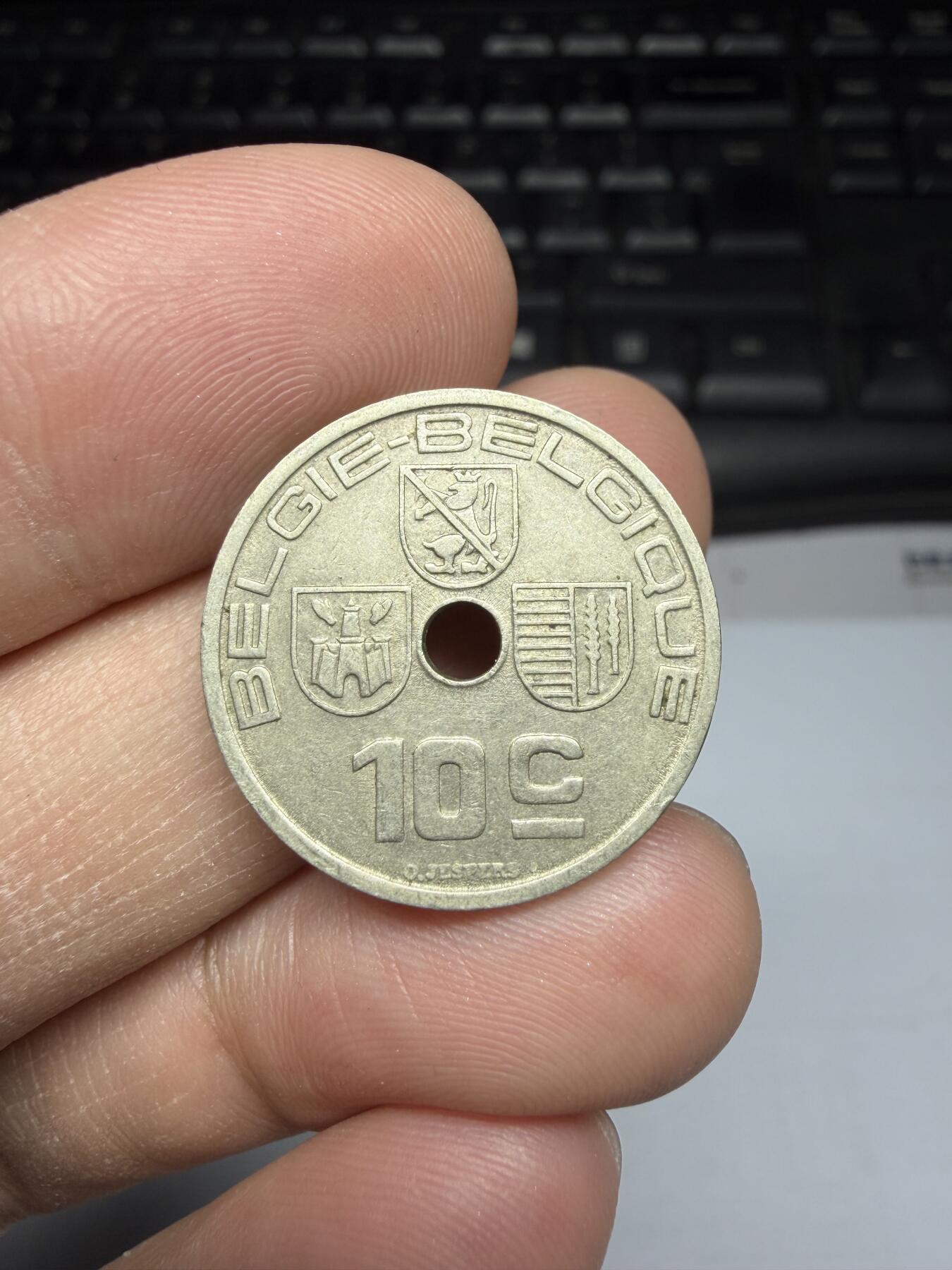 2025年集古藏今外币拍卖第二期-第1场—（总第301拍），可以寄存60天，满160元包邮。 1939年比利时10分