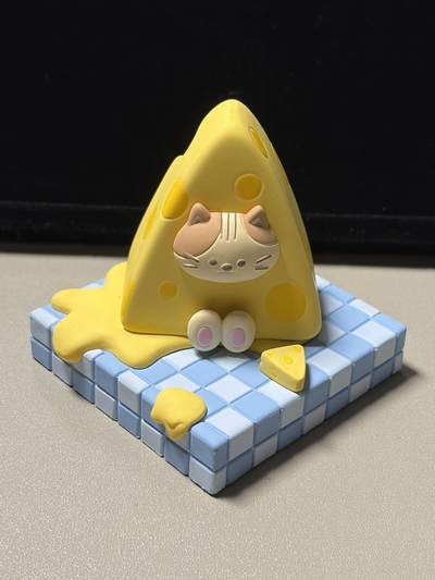 【0佣福利场】手办盲盒专场 周六晚上21点截拍 - 肉肉酱甜点小镇 小隐藏 起司夹心猫